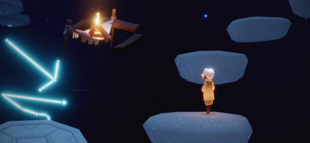 光遇伊甸全白景点如何去参观