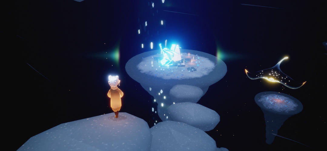 光遇伊甸全白景点如何去参观