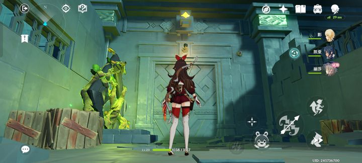 原神雪山圆环的触发步骤是什么