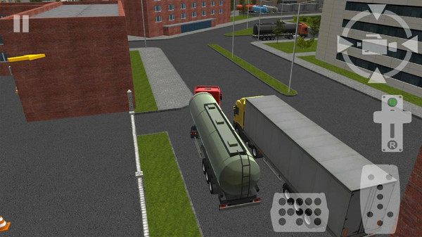 拖车停车3d