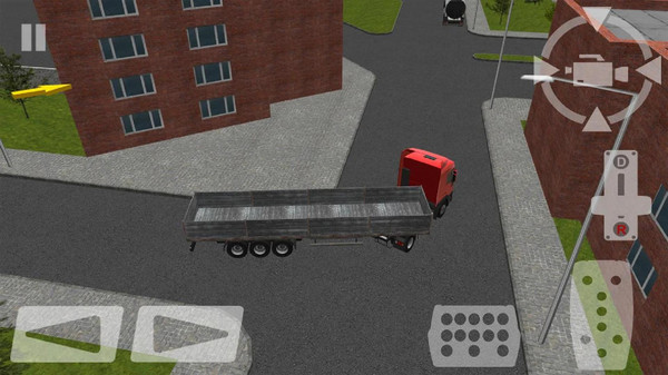 拖车停车3d