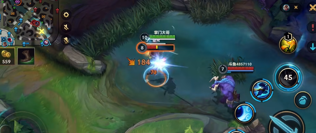 如何在英雄联盟手游中应对青钢影的技能