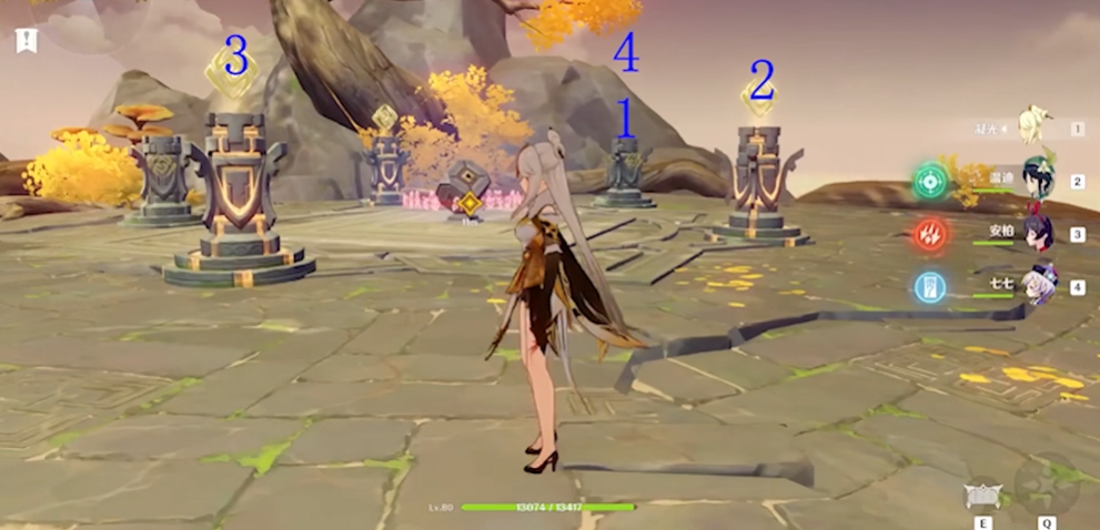 原神前期应该培养哪些角色进行战斗