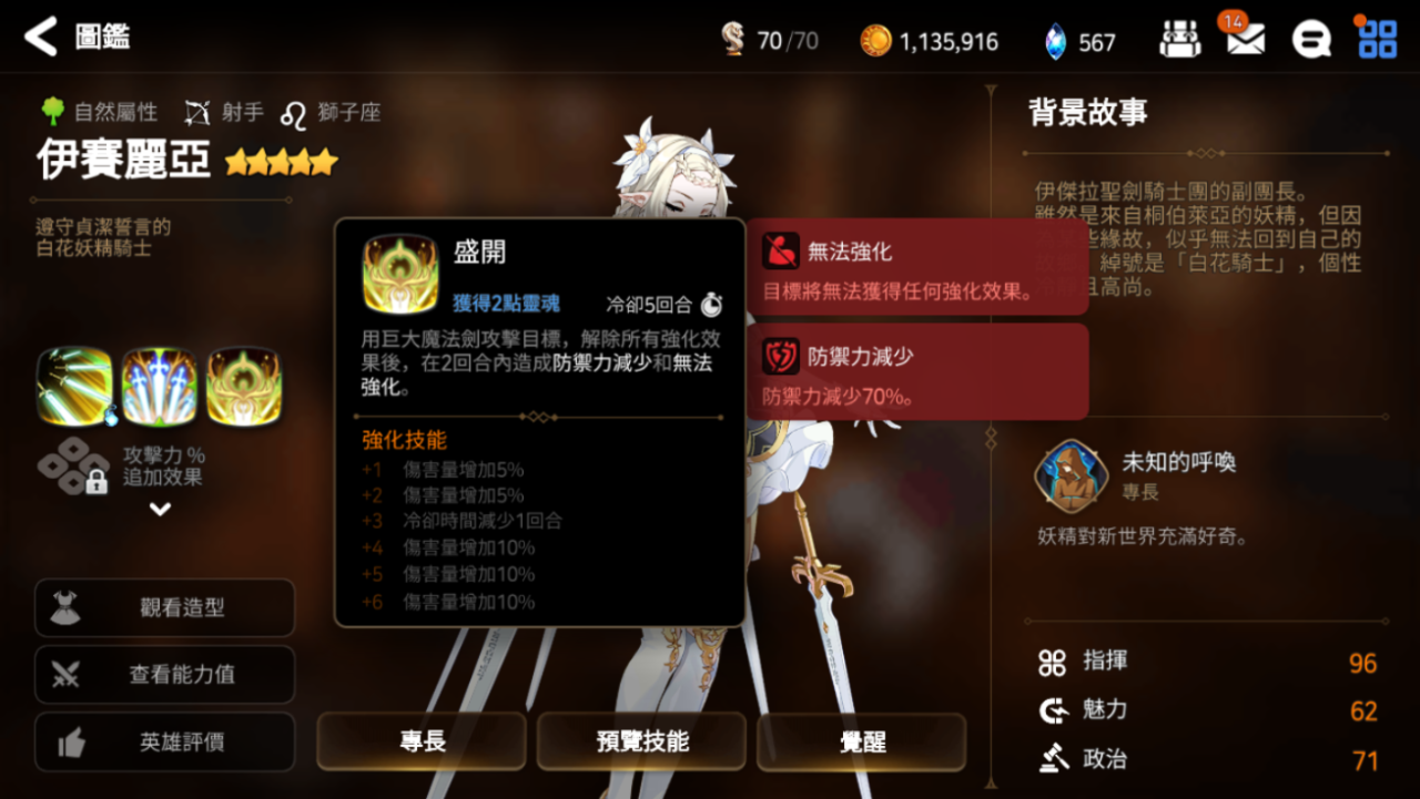 如何组建第七史诗伊赛丽亚团队