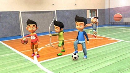 学校的夏季运动会