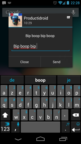 通知泡泡popupnotifier
