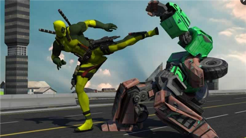 巨人英雄vs机器人