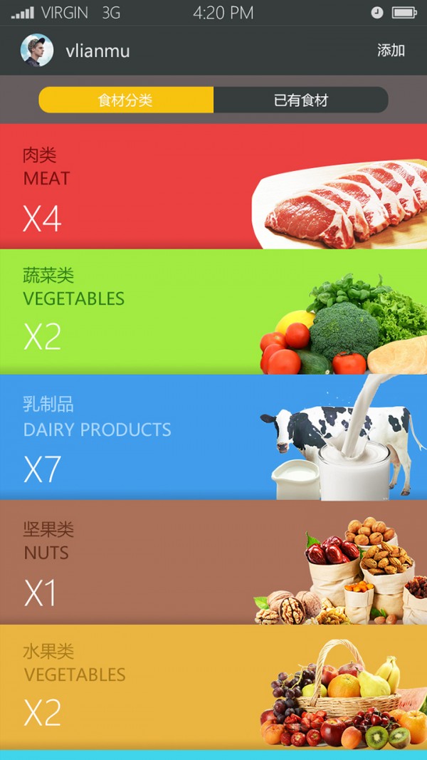 食材记