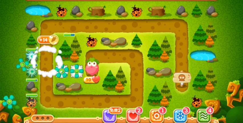 保卫萝卜2第78关策略是什么