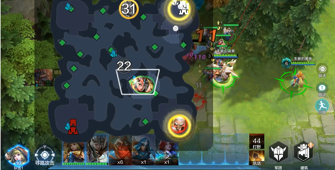 如何在战争怒吼帝国中快速建塔