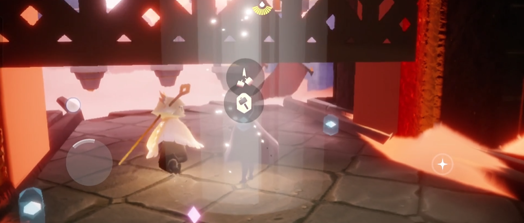 如何点亮光遇大树屋的灯笼装饰