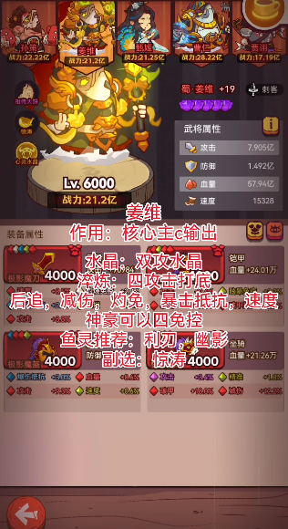 咸鱼之王700级阵容打咸将塔有何窍门