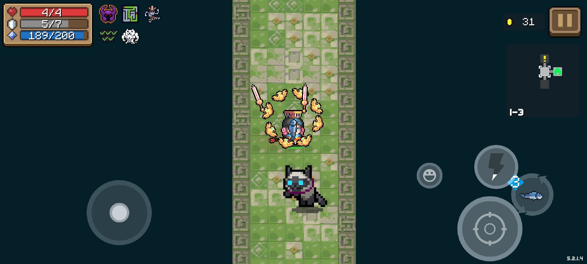 元气骑士使用哪些元素武器进行战斗