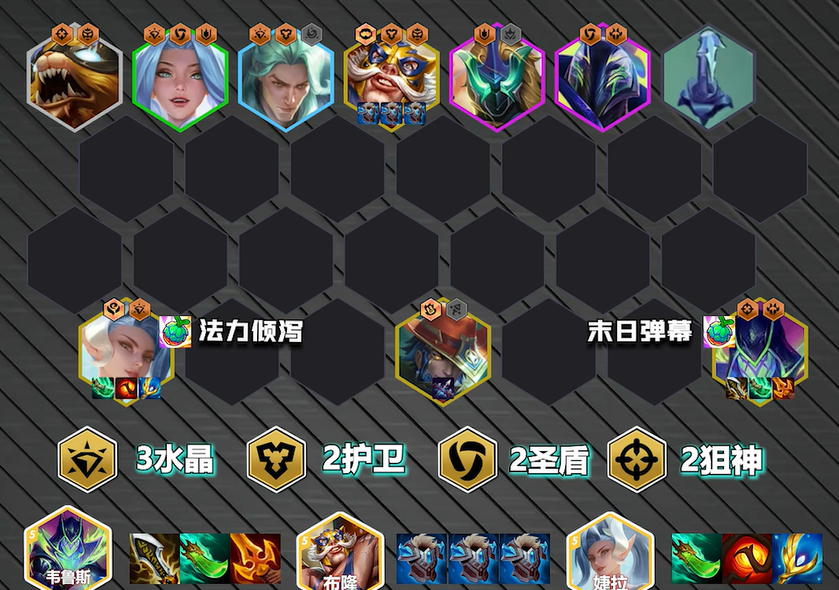 碧波龙男枪进行金铲铲之战的最佳阵容是什么