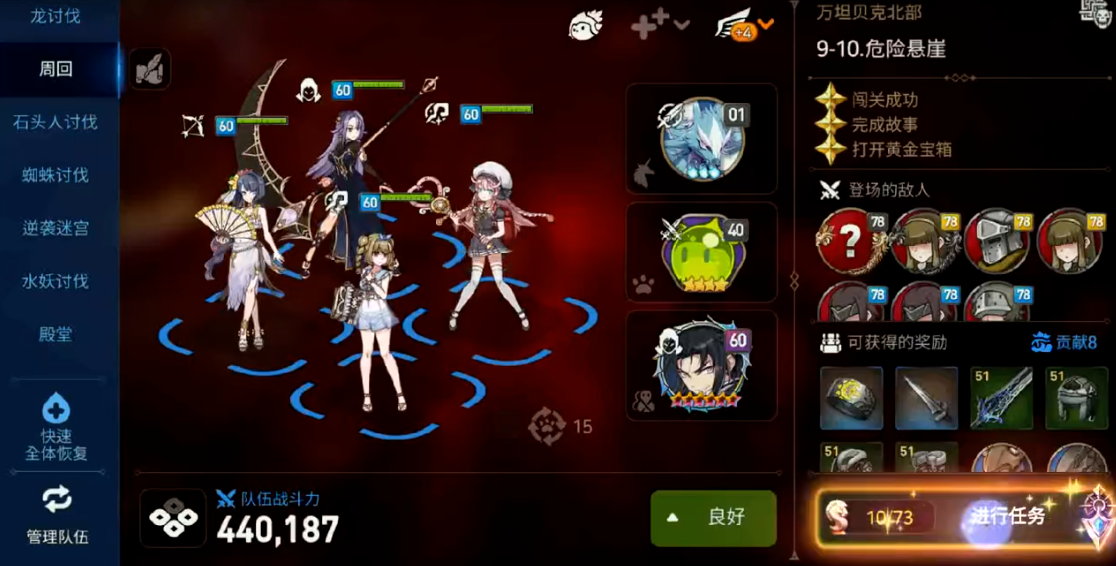 第七史诗中哪些角色优先程度高