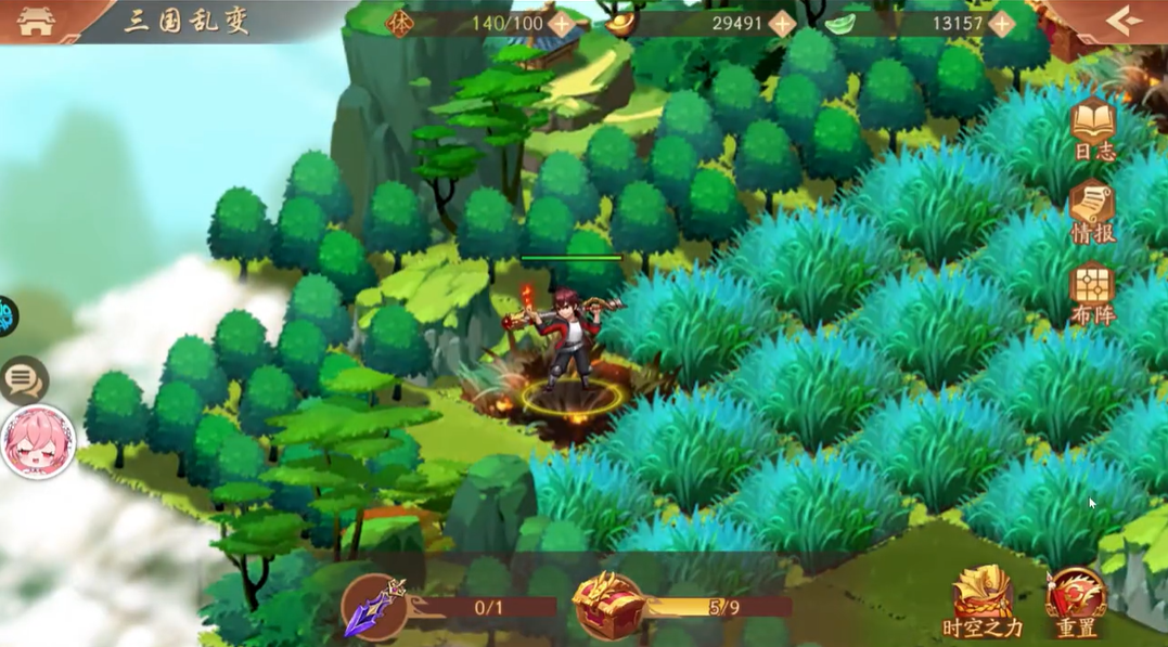 如何在少年三国志2中解锁灵槐的异动事件