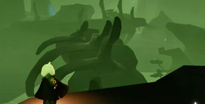 如何在光遇中达成趴下转圈圈的目标