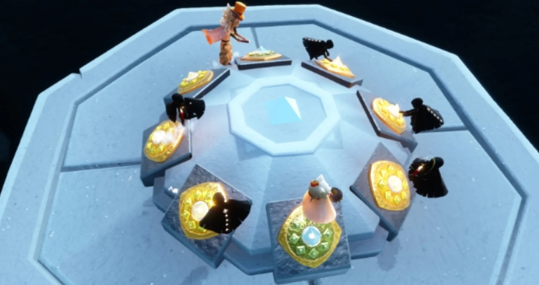 请问怎样才能快速传送到光遇中的朋友身边