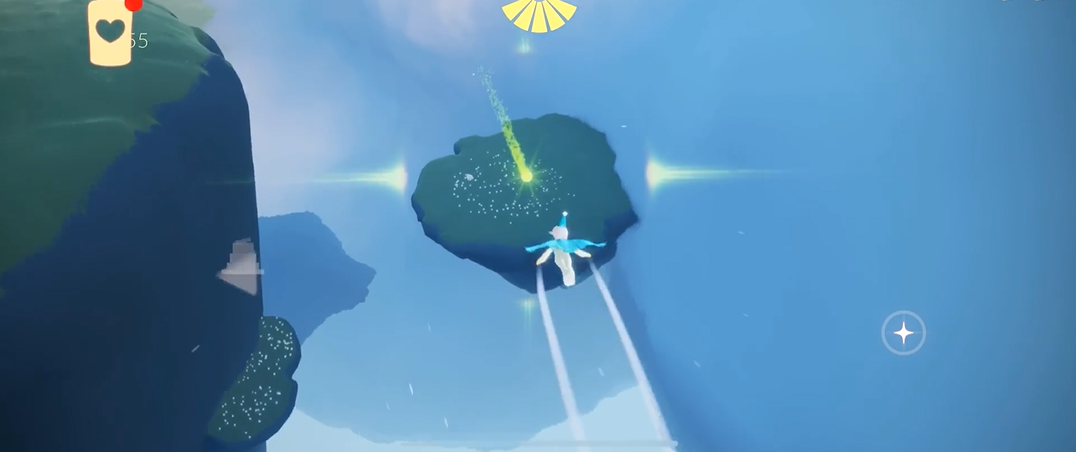 如何在光遇中实现在墓土马桶上面飞