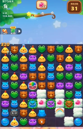 请问如何解开开心消消乐116隐藏关的谜题