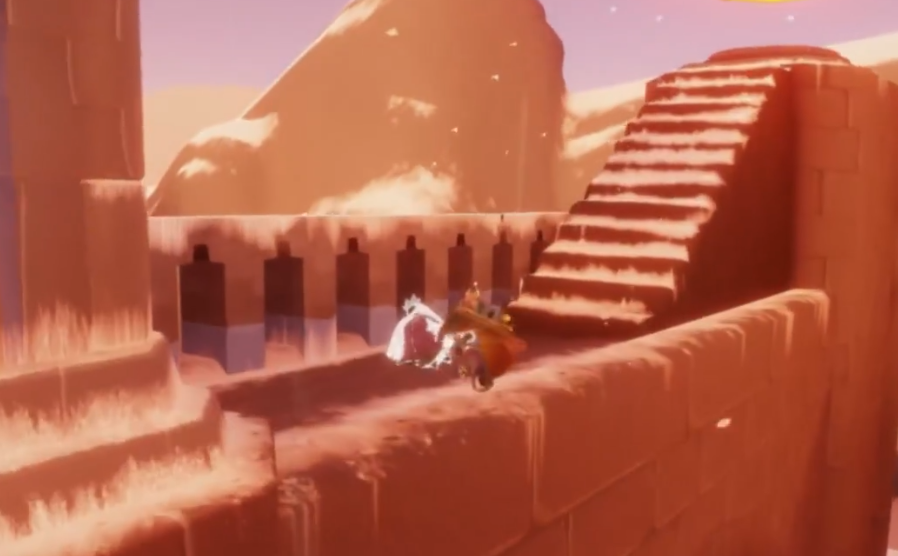 光遇人物在空中如何实现背朝下