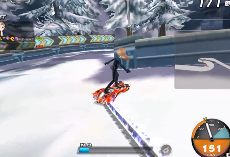 如何挑战qq飞车的两人单挑模式