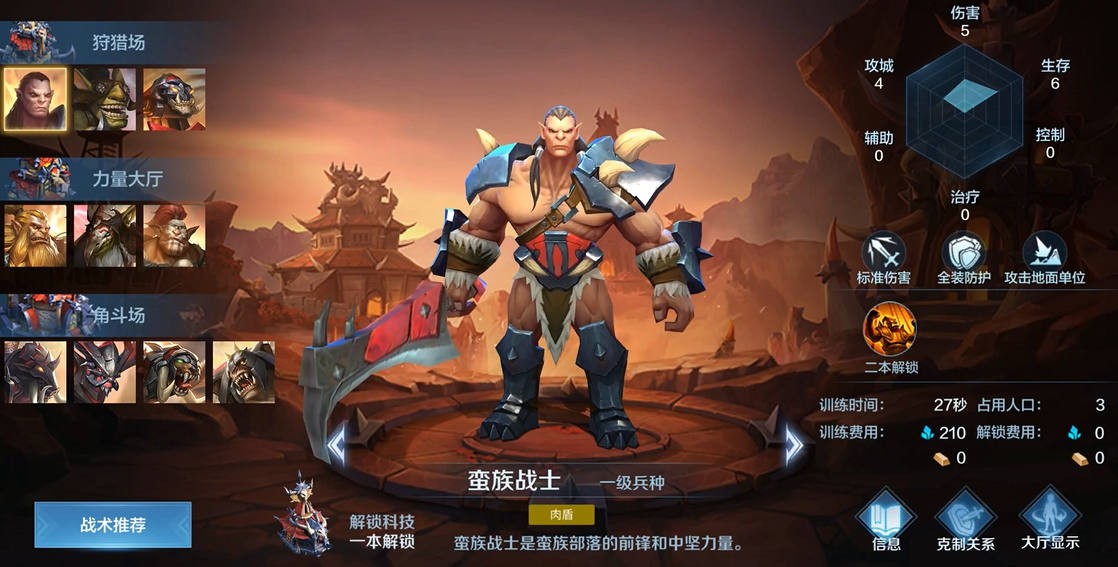 战争怒吼森林中的敌人有多强大