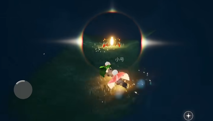 如何在光遇游戏中驱使烟花棒驯服龙