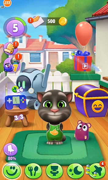 我的汤姆猫2长大的时间需要多久 我的汤姆猫2长大的时间需要多久