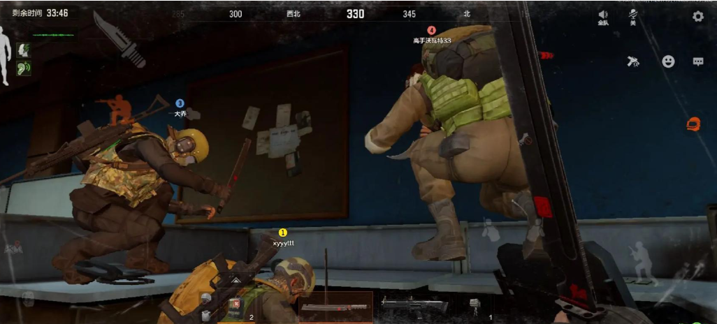 麦田小屋暗区突围怎样攀登上房顶