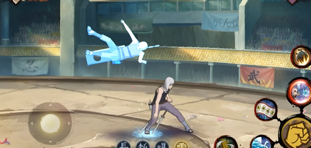 火影忍者手游死司的凭血技巧有何特点