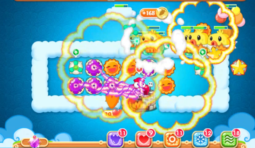 遇到保卫萝卜2公园21关有什么攻略