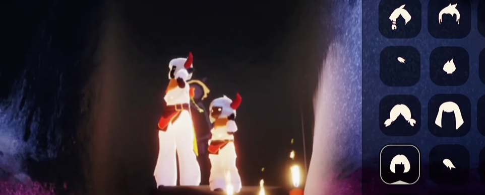 光遇黑金斗篷怎么变成红色的