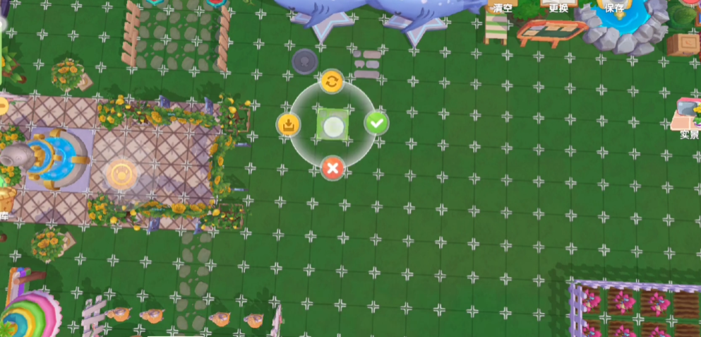 摩尔庄园上重叠椅子能否实现