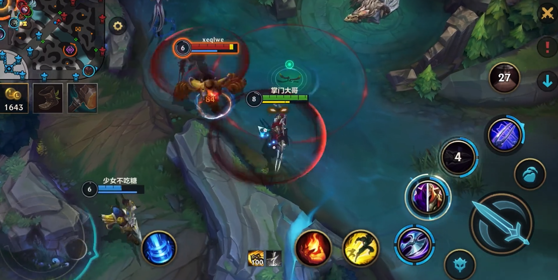 如何在英雄联盟手游中应对青钢影的技能