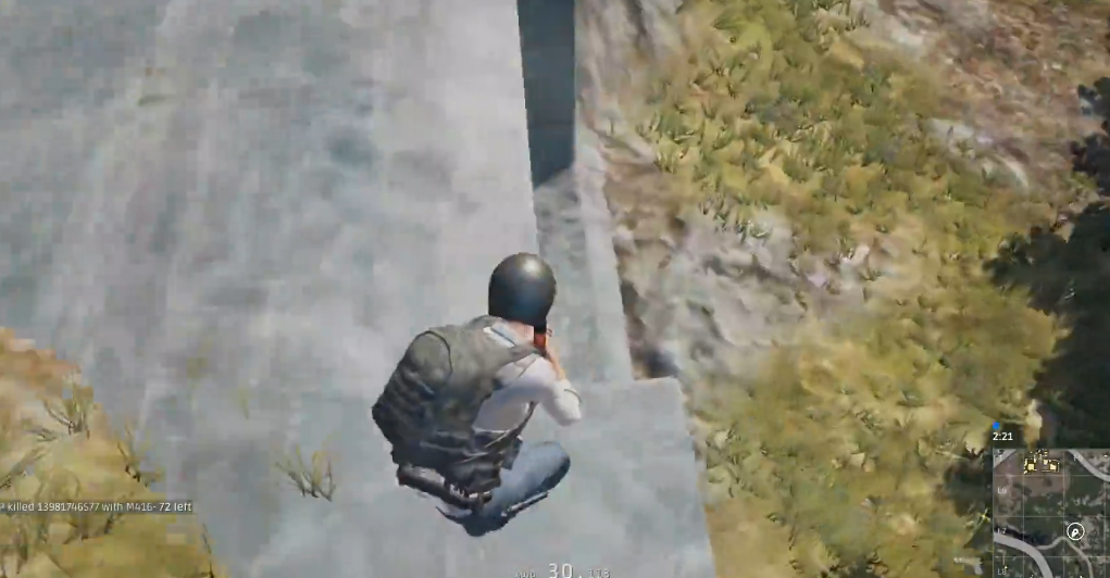 绝地求生中如何成功跳出狮城水管