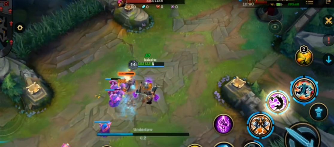 英雄联盟手游哪一项比例绝对值较小