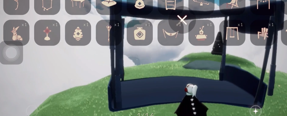 光遇中角色如何实现倒地连续转圈的动作