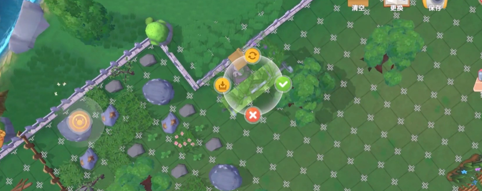 怎样把摩尔庄园家园布置在空中