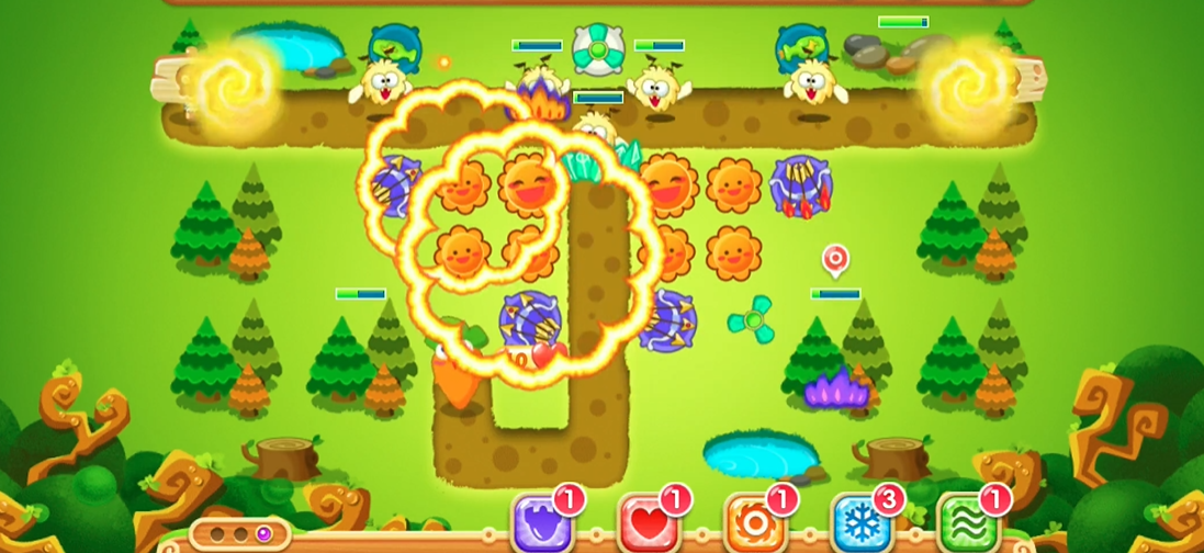 保卫萝卜2第62关需要注意什么