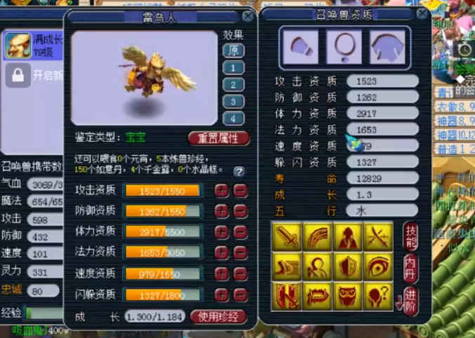 如何选择梦幻西游5的养孩子