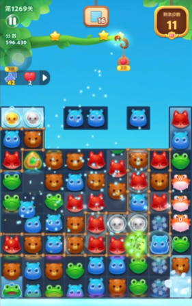 如何在开心消消乐隐藏关114获得胜利 如何在开心消消乐隐藏关114获得胜利