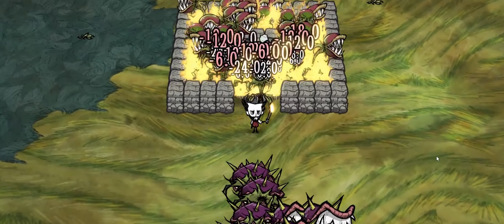 如何在饥荒中修复损坏的房顶