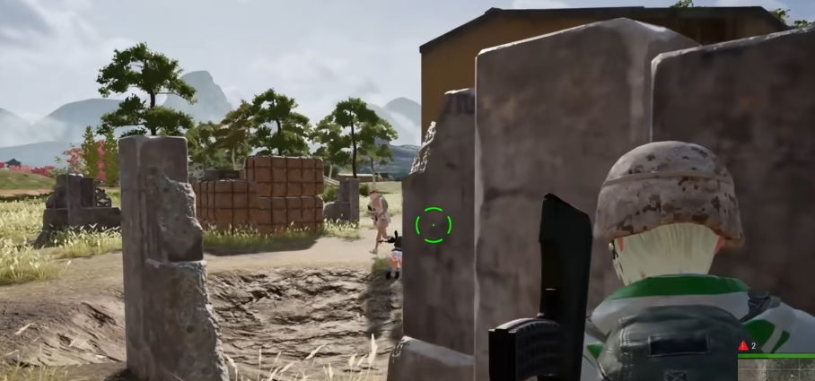 从何处开始发射绝地求生子弹