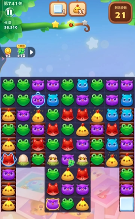 开心消消乐1370关怎么通关