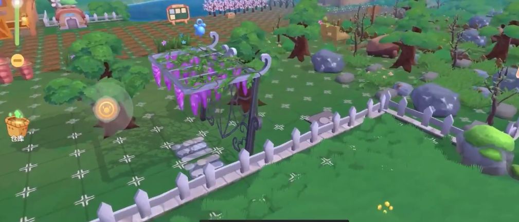 摩尔庄园手游中浆果丛林的出入口在哪里