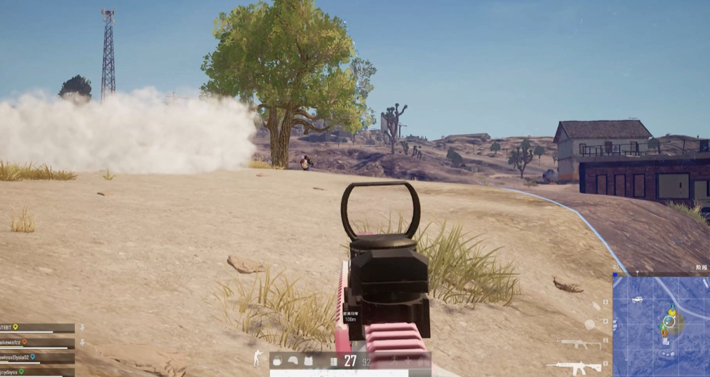 近战情况下如何扔手雷绝地求生攻略请告诉我