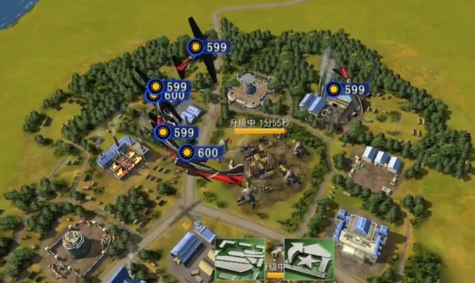 为什么在二战风云2中存在森林