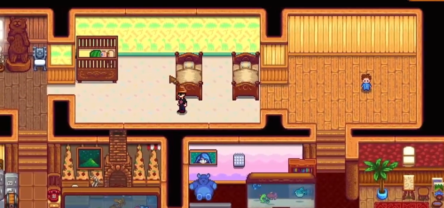 在星露谷物语中鱼竿位置在哪里