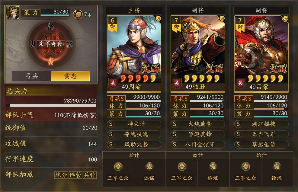 三国志战略版中适合于禁使用何种战术